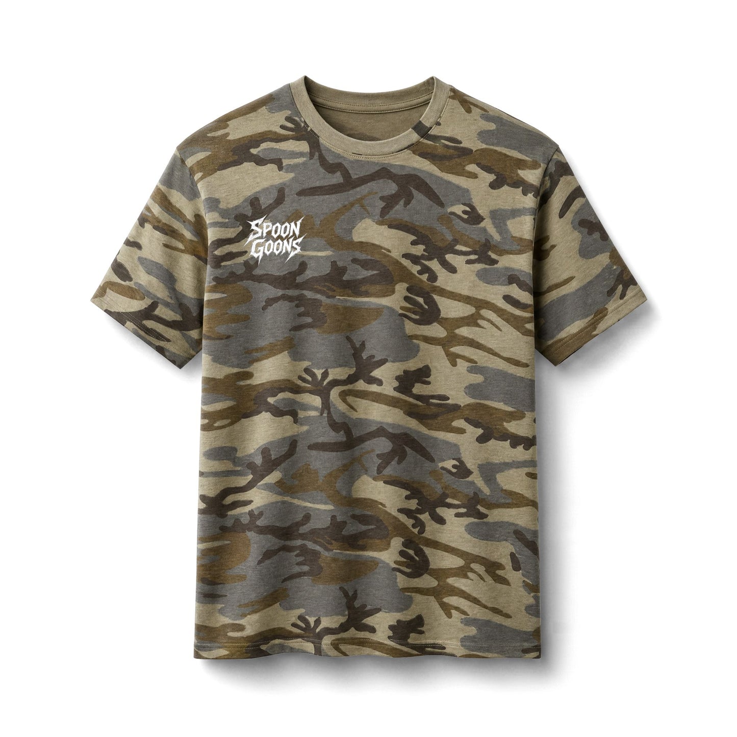 Spoon Goons Camo Lax Tree T-Shirt