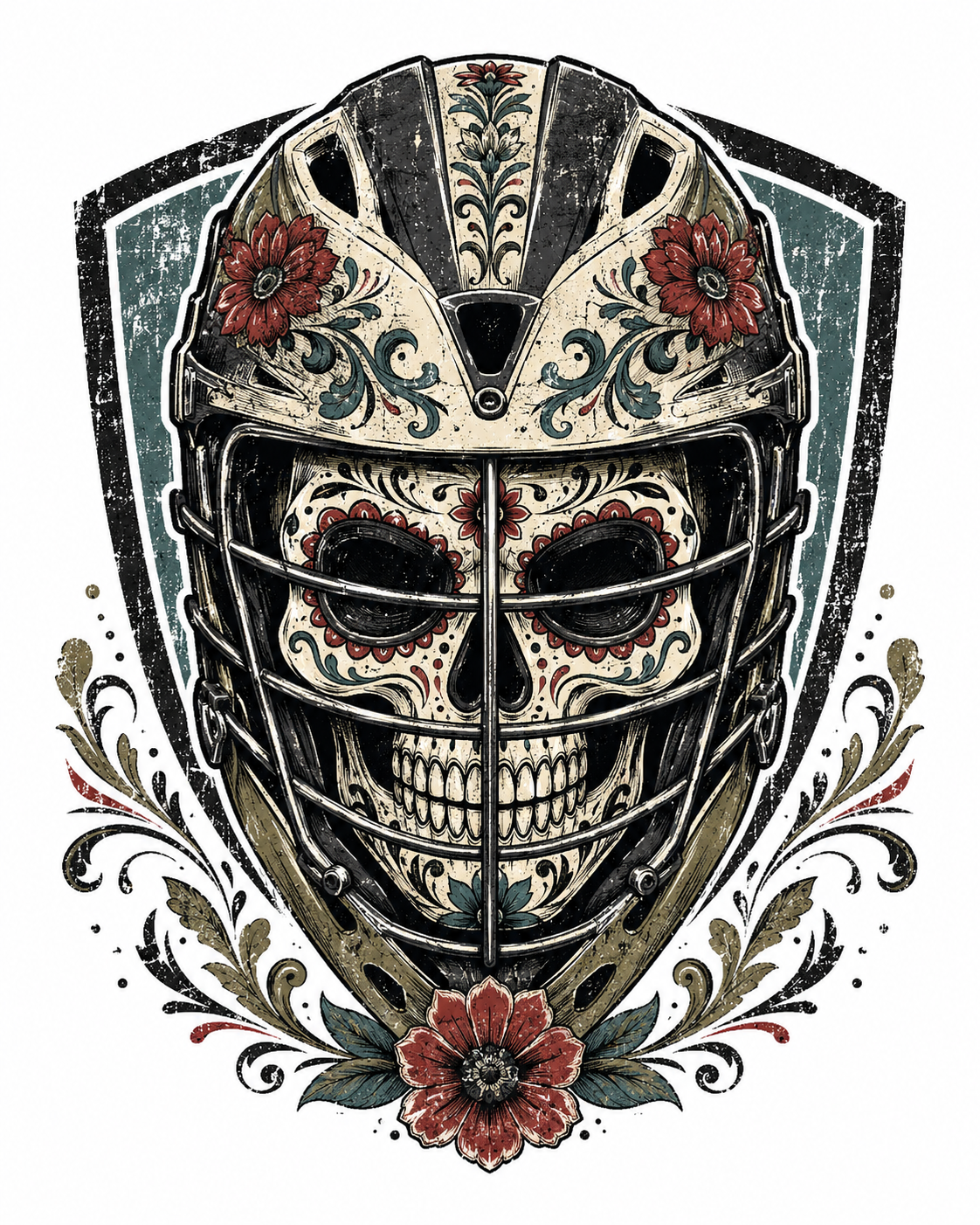 Spoon Goons Sugar Skull T-shirt