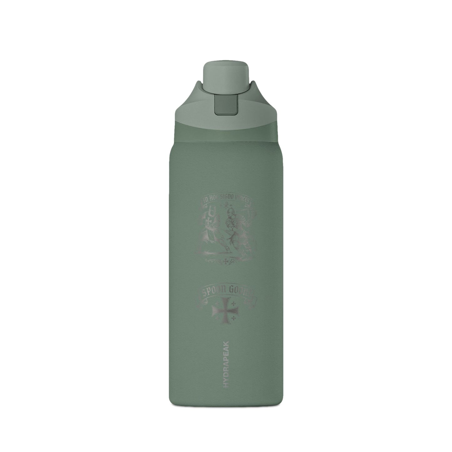 Spoon Goons Crusader 32oz Outdoor Adventure Stainless Steel Flask