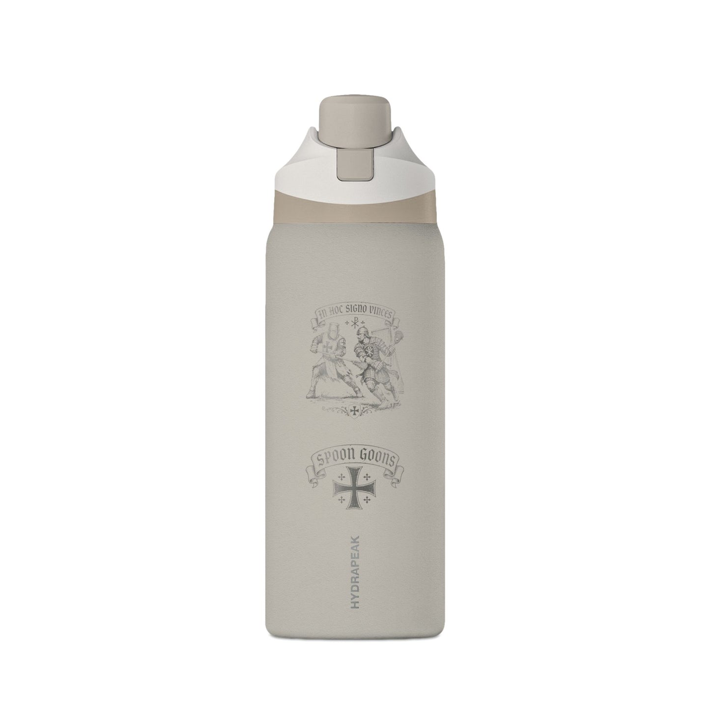Spoon Goons Crusader 32oz Outdoor Adventure Stainless Steel Flask