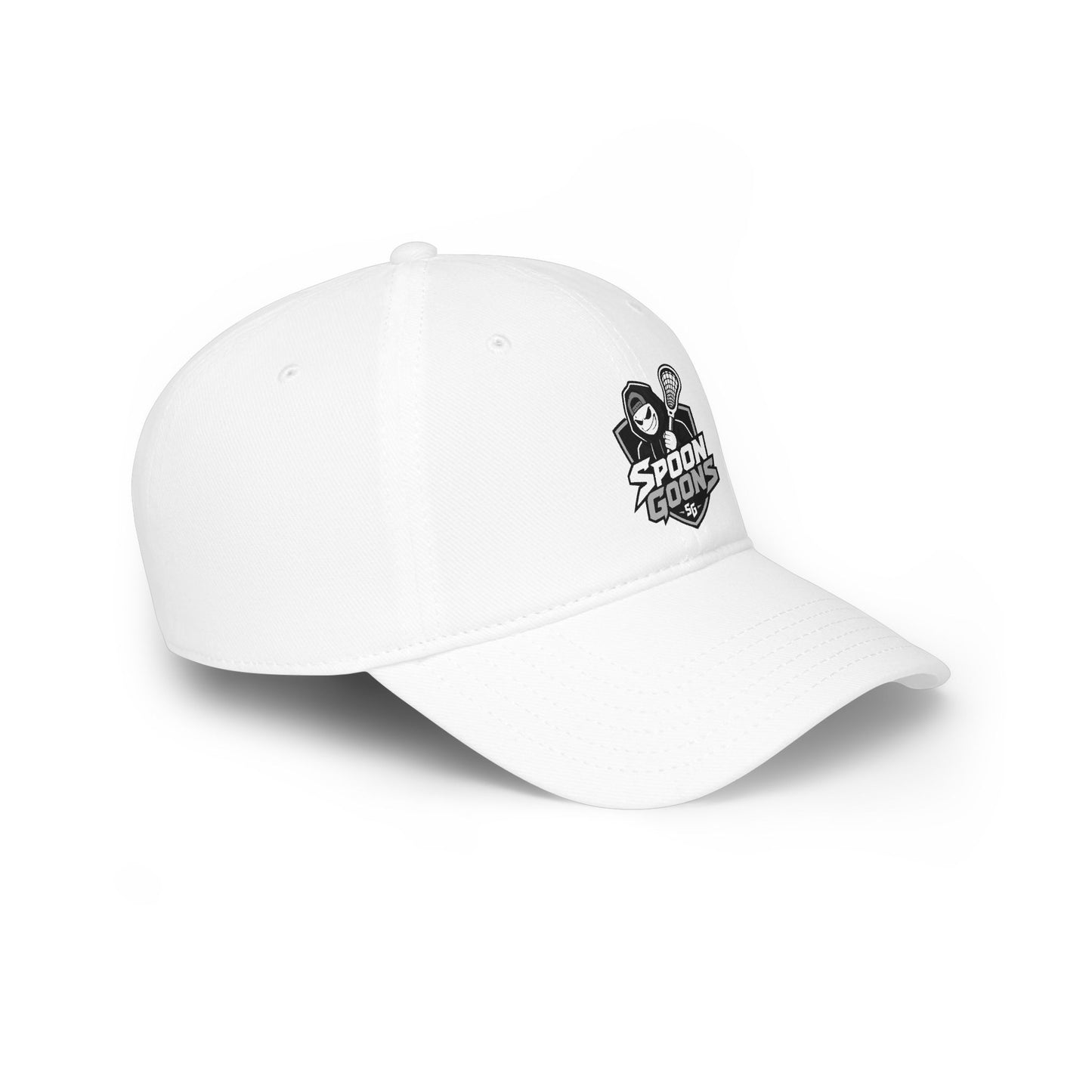 Spoon Goons Lacrosse Logo Cap — Low Profile Baseball Hat
