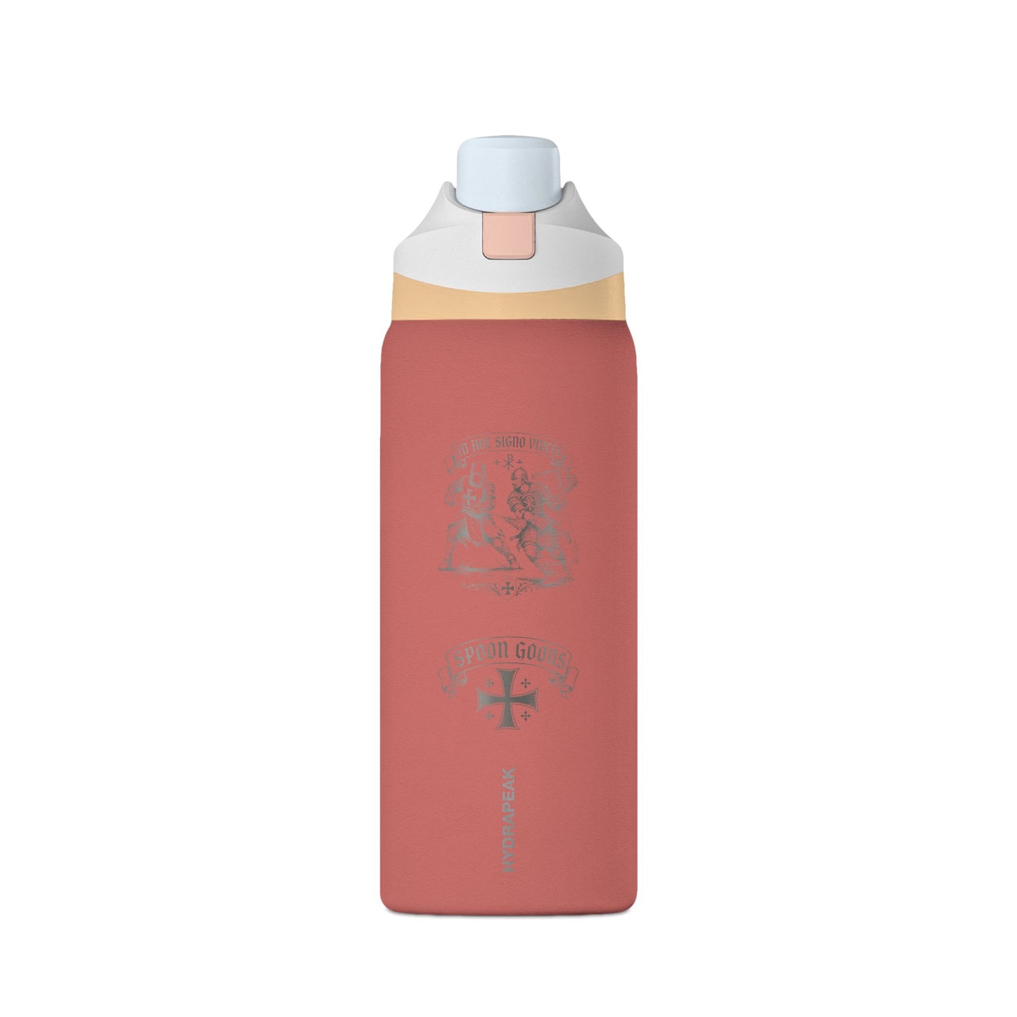 Spoon Goons Crusader 32oz Outdoor Adventure Stainless Steel Flask