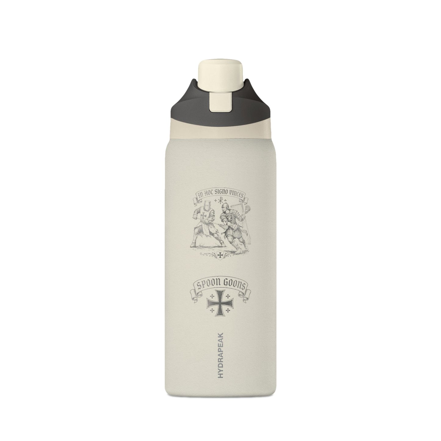 Spoon Goons Crusader 32oz Outdoor Adventure Stainless Steel Flask